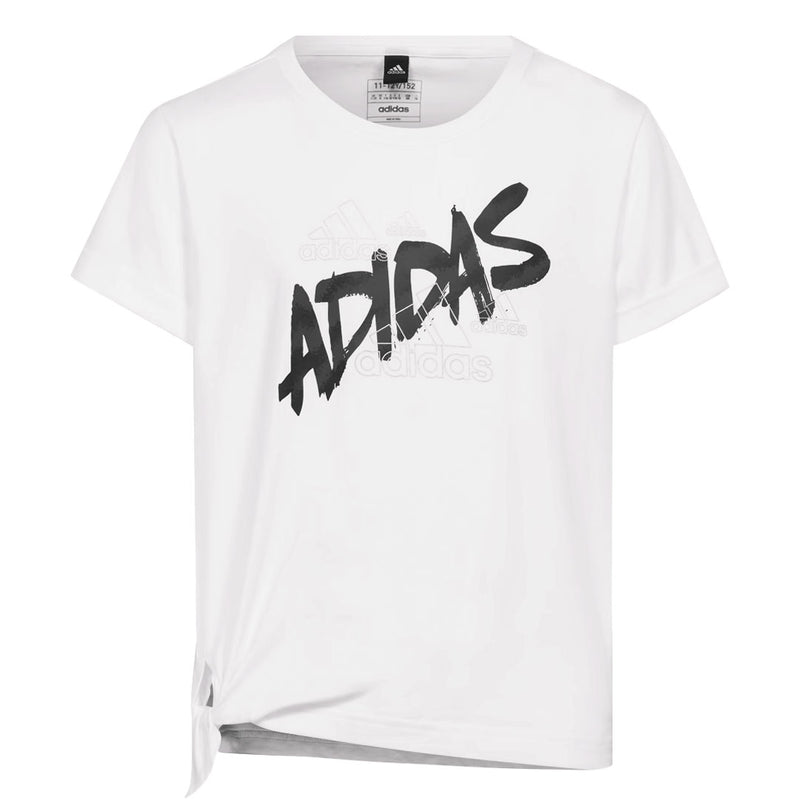adidas - Girls' (Junior) Dance Knotted T-Shirt (HR5818)