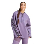 adidas - Sweat à capuche Future Icons 3 bandes pour femme (IL3023)