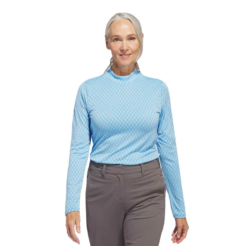 adidas - Women's Ultimate365 Tour HEAT.RDY Mock Neck Polo (IP4178)