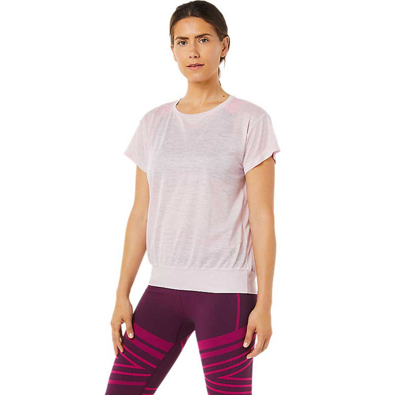 Asics t shirt femme brun new arrivals