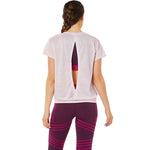 Asics - T-shirt à manches courtes et dos ouvert pour femme (2032C269 700)