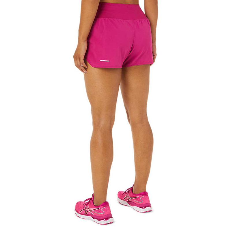 asics pink shorts