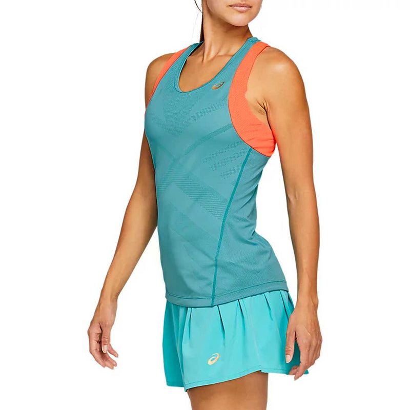 Buy ASICS Court Piping Tank Top Women Light Blue online