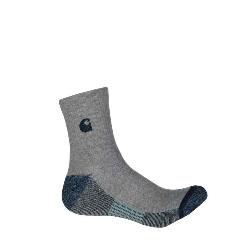 Carhartt - Men's 3 Pack 1/4 Sock (CHMA0106Q3 BLU)