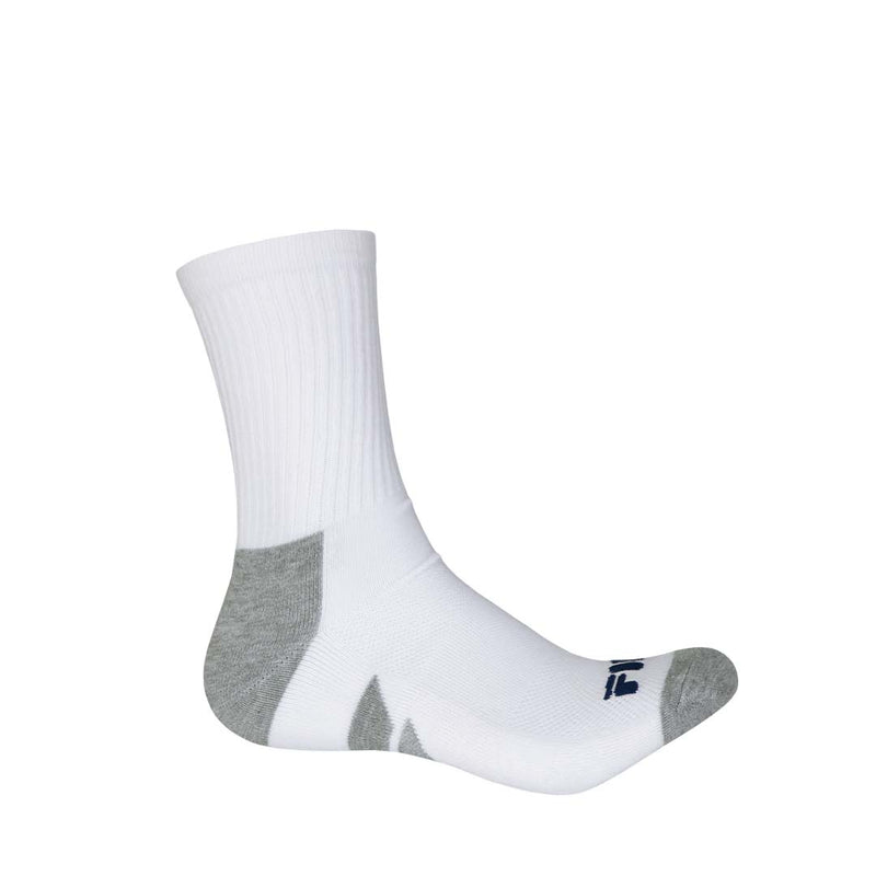 FILA Men's 3 Pack Crew Sock (MFW0155 COMBO2) SVP Sports