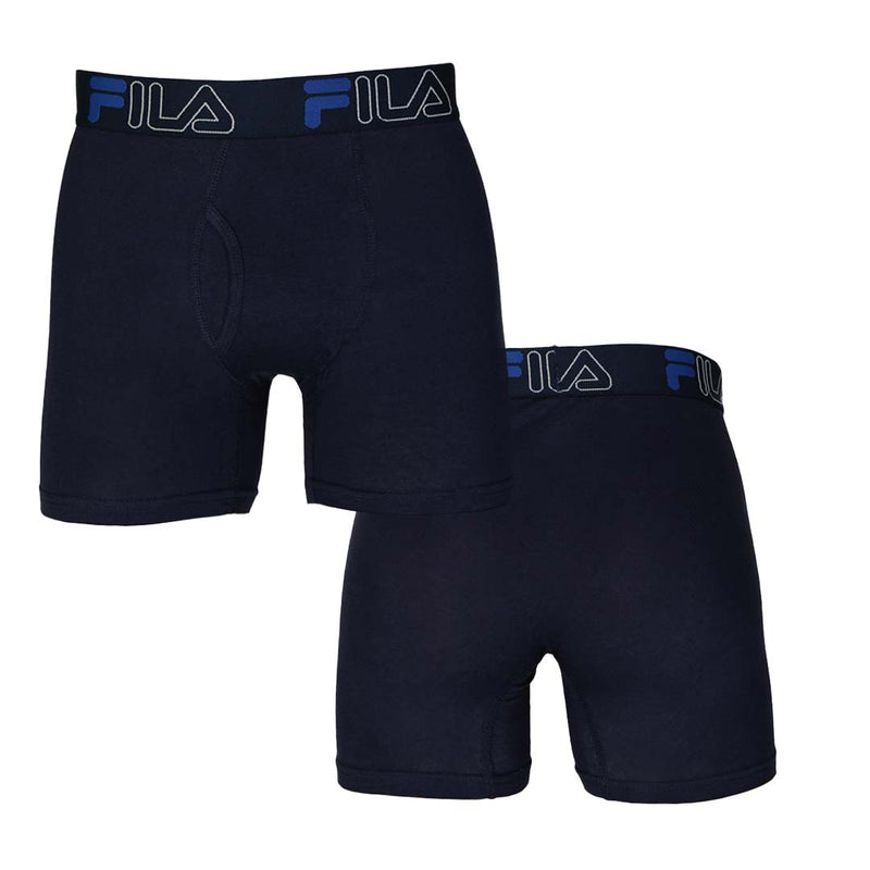 FILA - Men's 4 Pack Boxer Brief (FM312BXCS28 410)