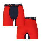 FILA - Men's 4 Pack Boxer Brief (FM412BXPB9 410)
