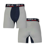 FILA - Men's 4 Pack Boxer Brief (FM412BXPB9 410)