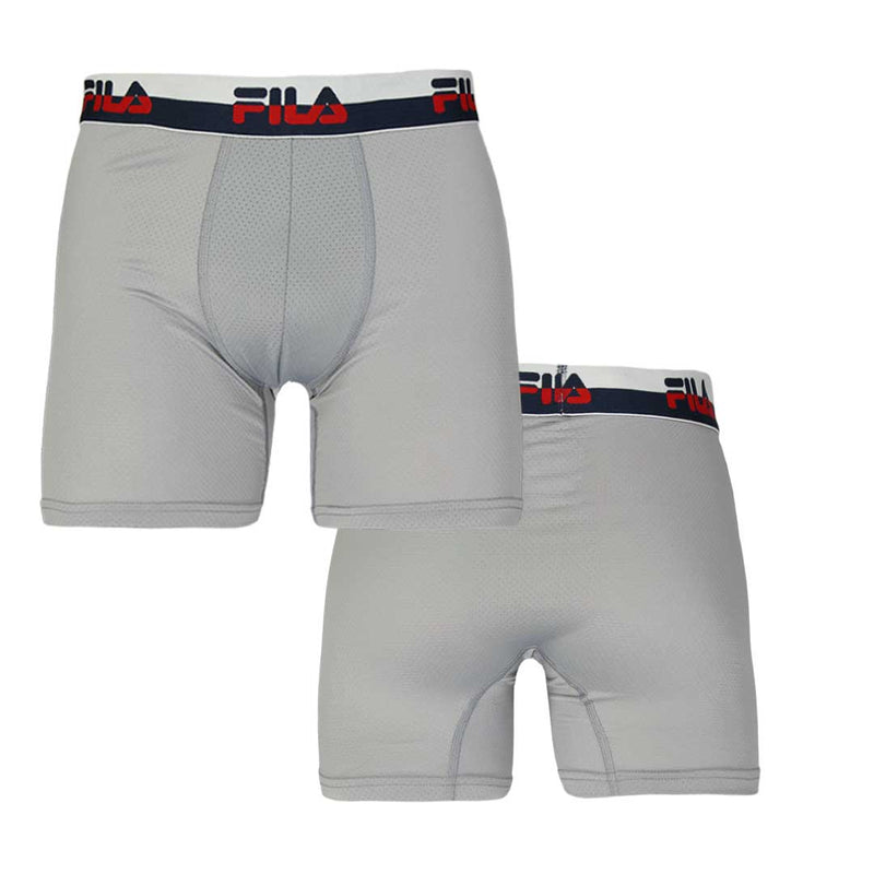FILA - Men's 4 Pack Boxer Brief (FM412BXPM8 600)