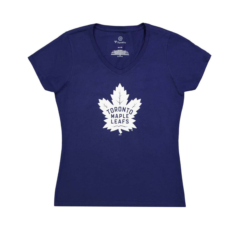 Fanatics - Women's Toronto Maple Leafs Primary Logo T-Shirt (3A40 4506 2GZ 71M)