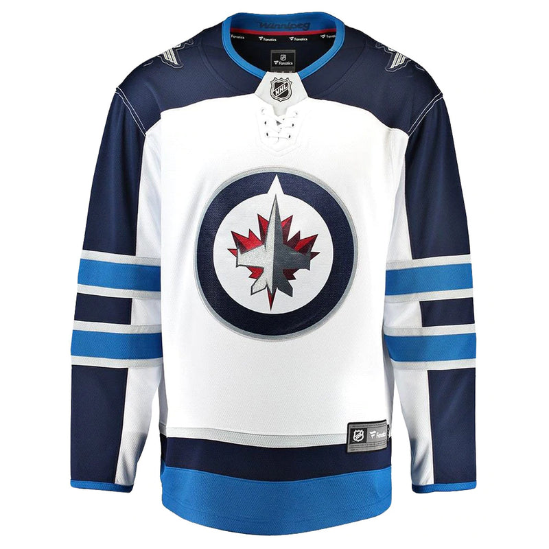 Fanatics Kids Youth Winnipeg Jets Away Breakaway Jersey 879Y
