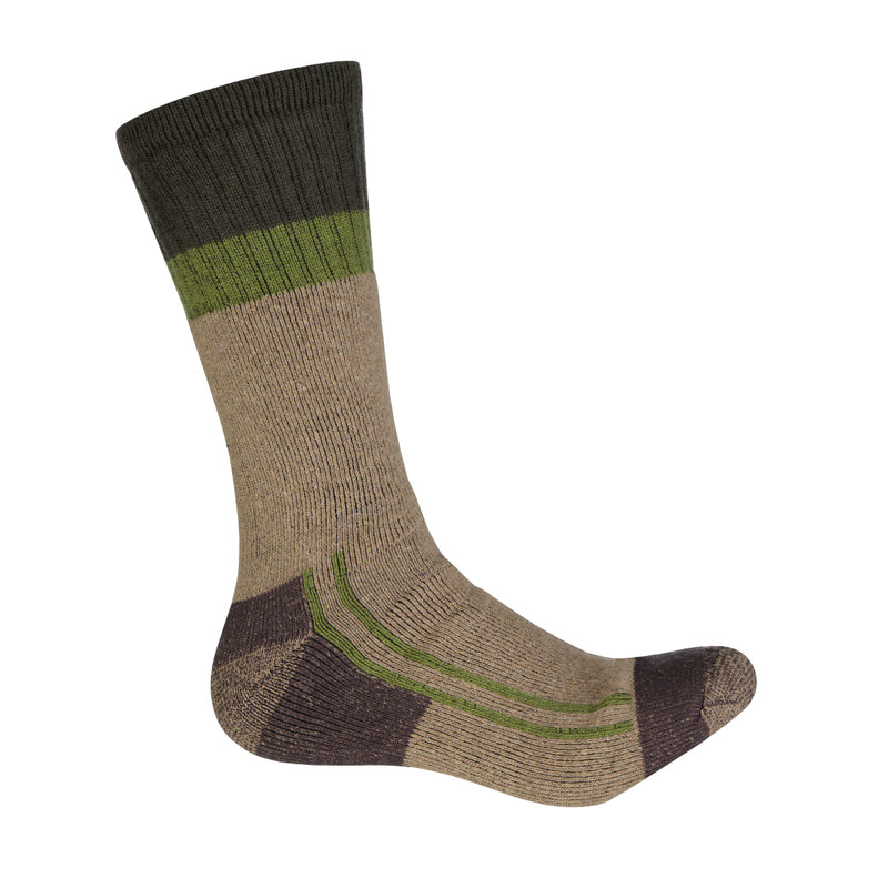 Fruit Of The Loom - Men's 3 Pack Crew Sock (FRM10579C3 TAN)