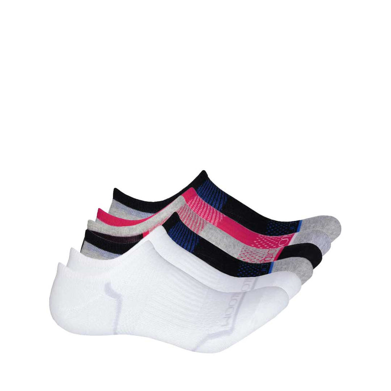 Fruit Of The Loom - Lot de 6 paires de chaussettes invisibles pour femme (FRW10297N6 AST02)