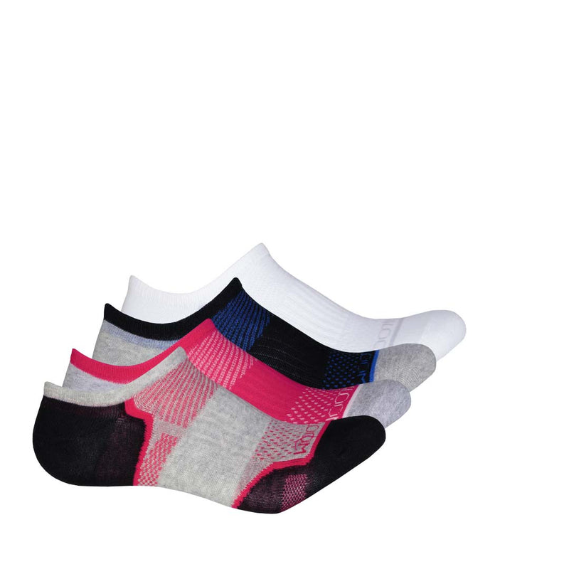 Fruit Of The Loom - Lot de 6 paires de chaussettes invisibles pour femme (FRW10297N6 AST02)