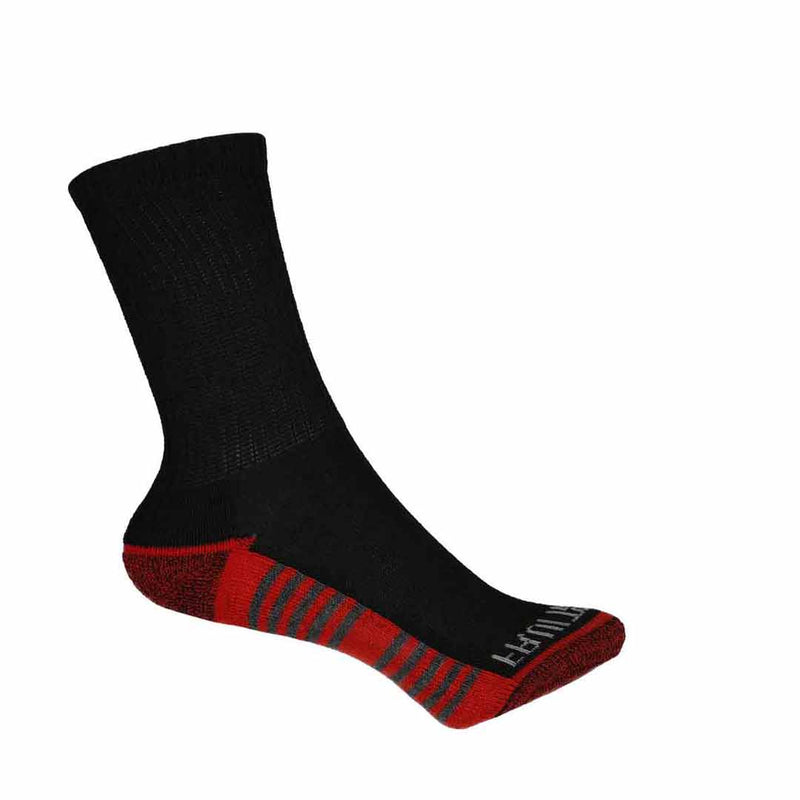 Fruit of The Loom - Lot de 10 chaussettes mi-mollet pour enfant (FRB10295CX BKAST)