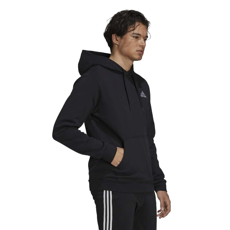 Sweat à capuche Noir Homme Adidas 3-stripes