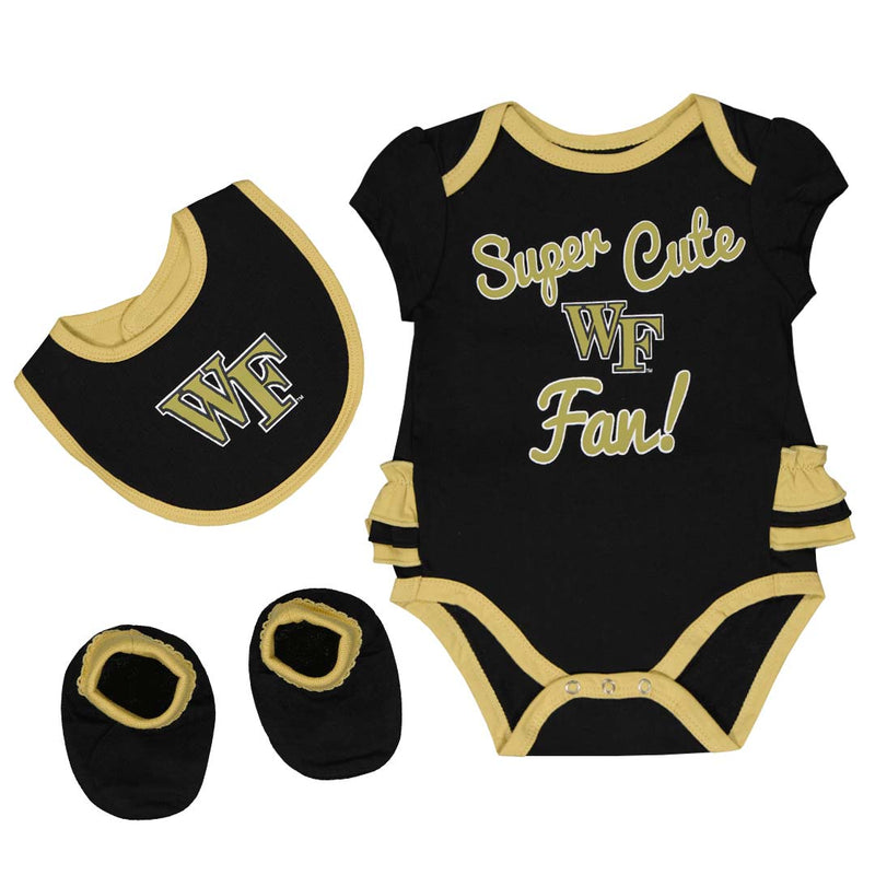 Kids' (Infant) Wake Forest Demon Deacons Trifecta Set (K413JQ 40)