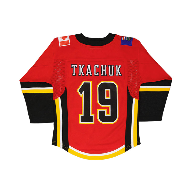 NHL Kids Youth Calgary Flames Matthew Tkachuk 3rd Jersey