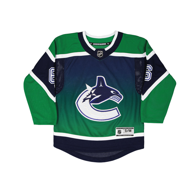NHL Kids Youth Vancouver Canucks Brock Boeser Reverse Retro