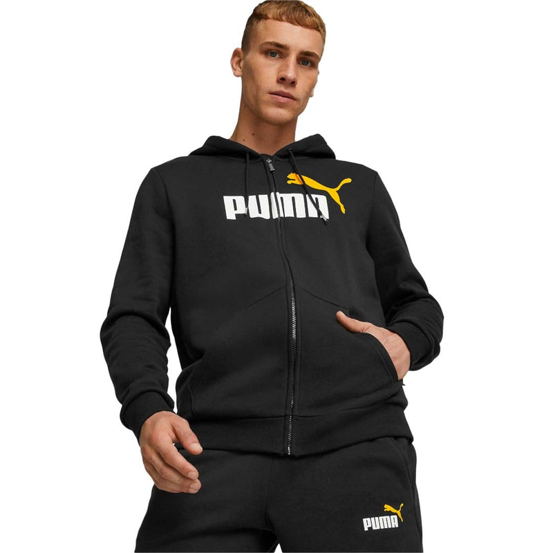 Puma - Men's Essential Two Tone Full Zip Hoodie (586760 54)