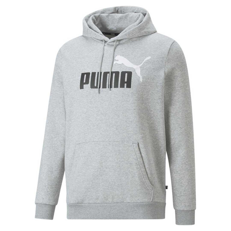 Puma - Sweat à capuche avec logo bicolore Essentials pour hommes (586764 04)