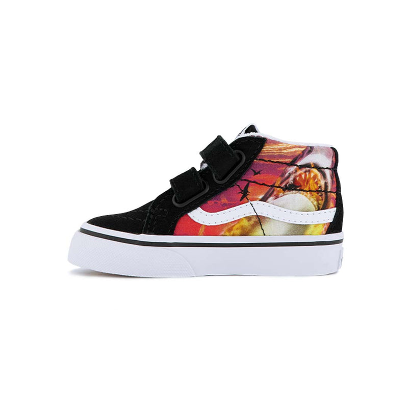 Flame best sale velcro vans