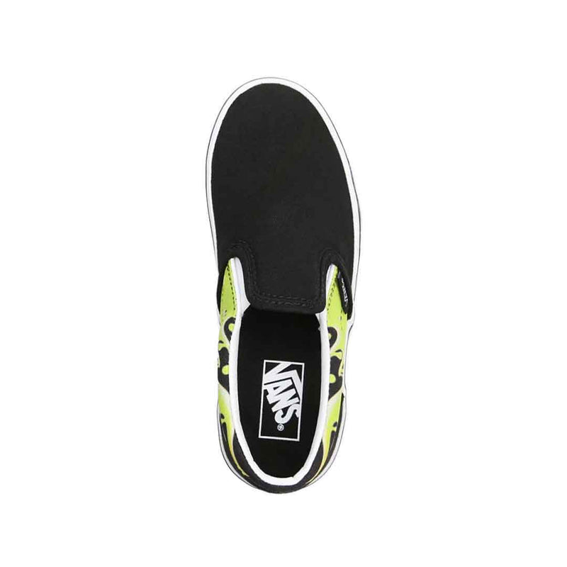 Flaming vans slip on on sale