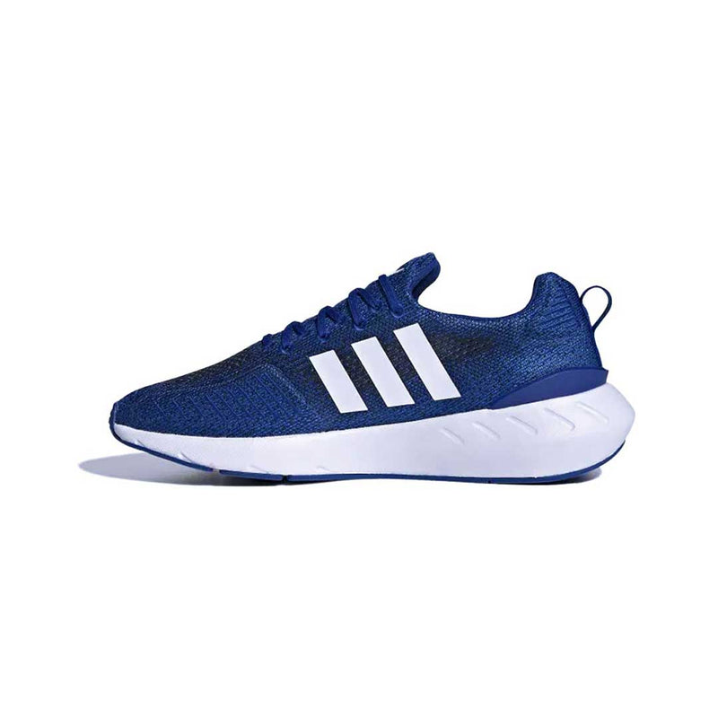 Adidas swift run cheap blue & white shoes
