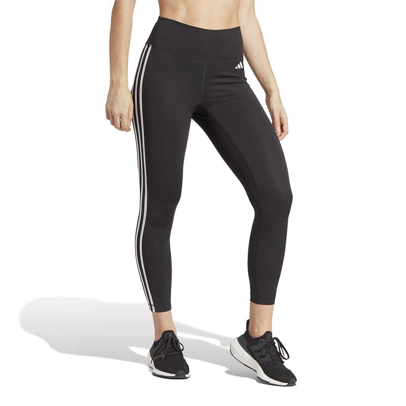adidas - Legging 7/8 taille haute Train Essentials 3 bandes pour femme (HT5438)