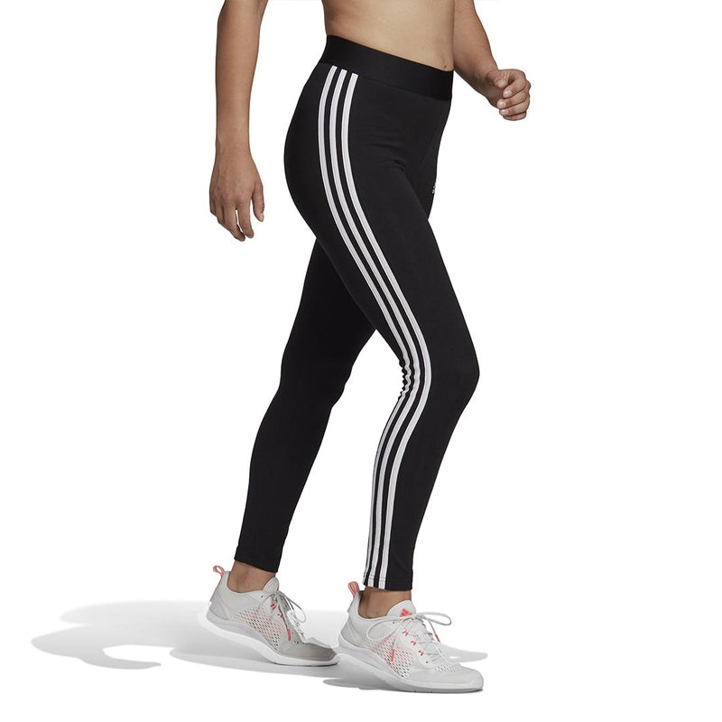 Adidas originals 3 stripe black leggings Clearance