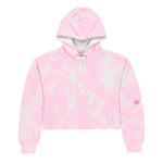 Crooks & Castles - Kids' (Junior) Tye Dye Cropped Hoodie (4D21000-PNK)