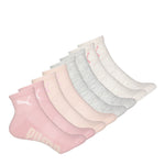 Puma - Women's 8 Pack 1/4 Crew Socks (P601141 680)