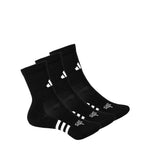 adidas - Kids' 3 Pack Performance Cushioned Crew Socks (IC9521-K)