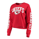 47 Brand - Women's Kansas City Chiefs Long Sleeve T-Shirt (381828AA CHIEFS)