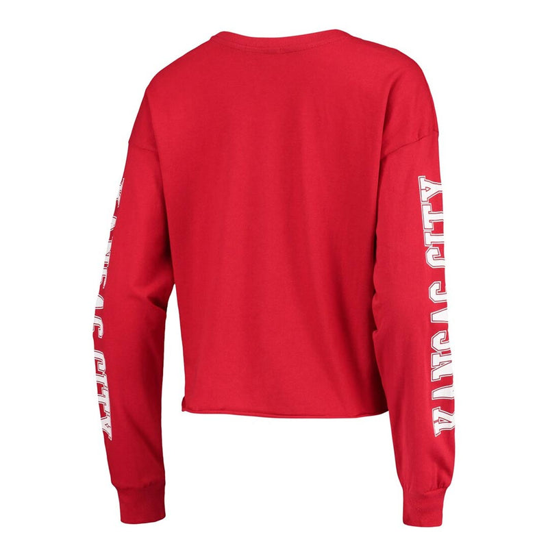 47 Brand - Women's Kansas City Chiefs Long Sleeve T-Shirt (381828AA CHIEFS)