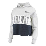 47 Brand - Women's Seattle Seahawks Cutoff Pullover Hoodie (381823AA SEAHAWKS)