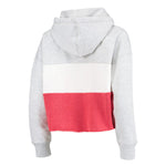 47 Brand - Women's Tampa Bay Buccaneers Cutoff Pullover Hoodie (381823AA BUCC)