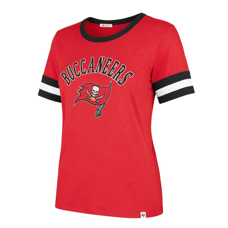 47 Brand - Women's Tampa Bay Buccaneers Short Sleeve T-Shirt (381827AA BUCC)