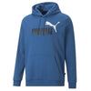Puma - Sweat à capuche Essentials 2 couleurs avec grand logo pour homme (586764 19) 
