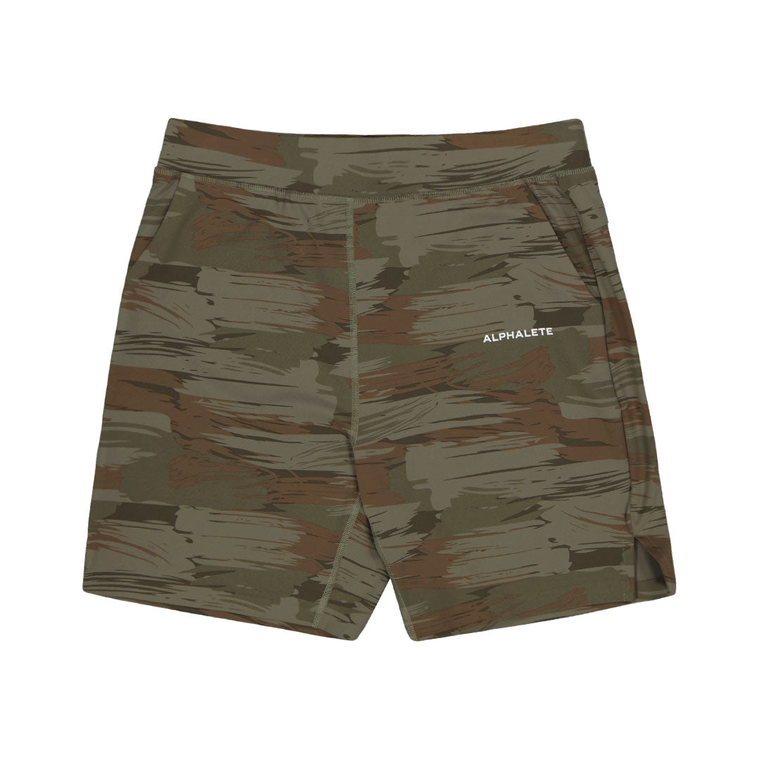 Alphalete - Men's Premium Trace 8 Inch Shorts (AA1-MPTS8-OLCC301