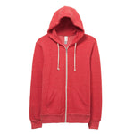 Alternative - Unisex Rocky Eco Fleece Full-Zip Hoodie (9590F2 RED)