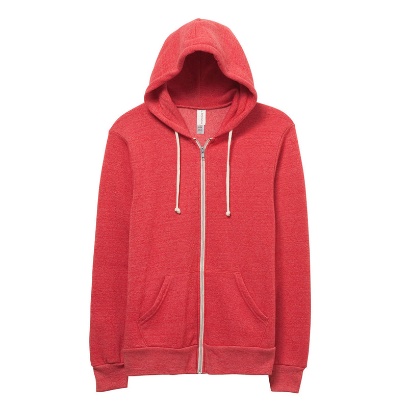 Alternative - Unisex Rocky Eco Fleece Full-Zip Hoodie (9590F2 RED)