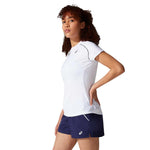 Asics - Women's Court Piping Short Sleeve T-Shirt (2042A157 100)