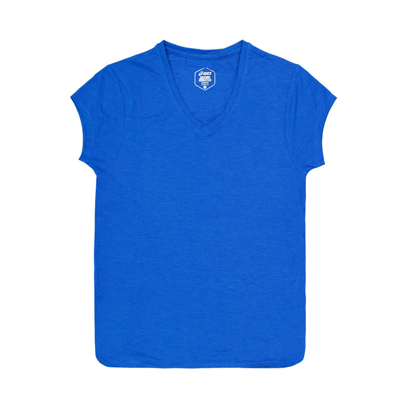Asics - T-shirt chiné à col en V pour femmes (2032C159 424) 