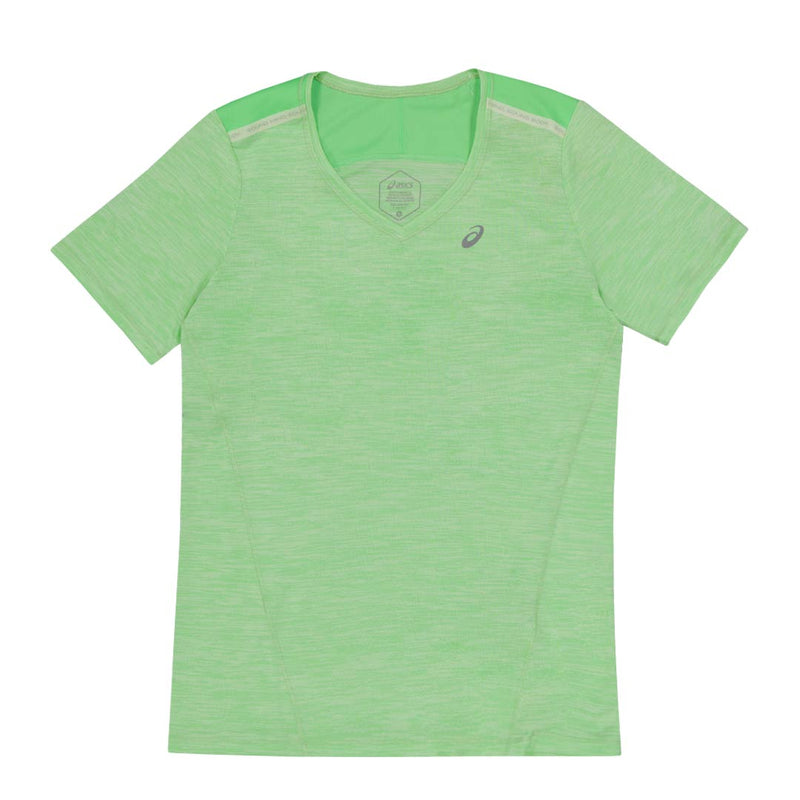 Asics - T-shirt à manches courtes et col en V Race pour femmes (2012C735 301) 