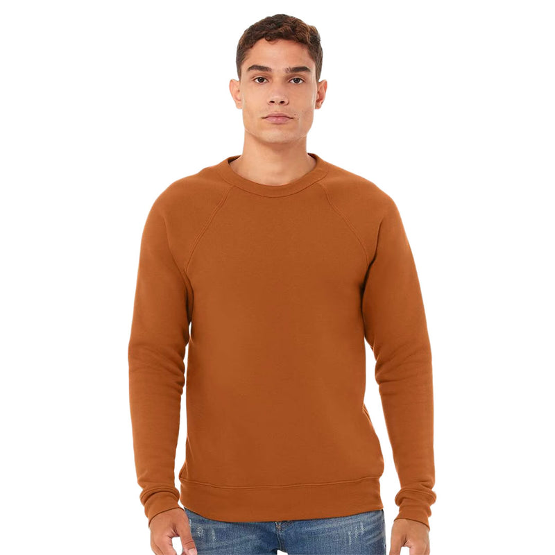 Bella + Canvas - Unisex Sponge Fleece Raglan Crewneck Sweatshirt (3901 00323)
