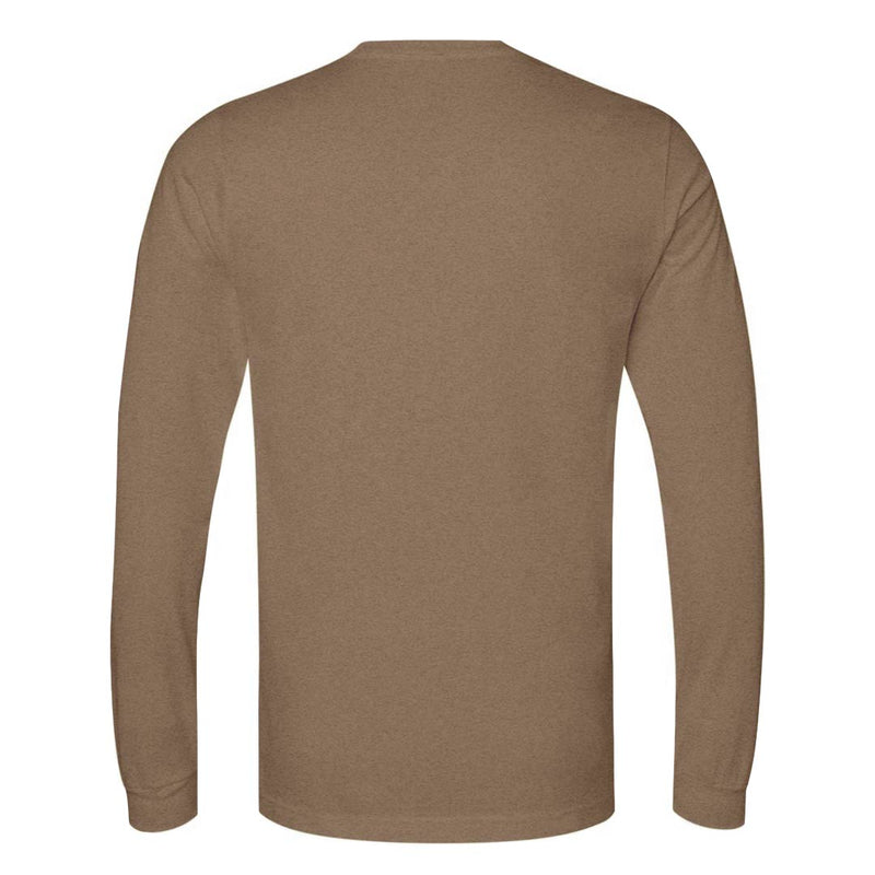Bella + Canvas - Unisex Heather SVC Long Sleeve T-Shirt (3501CVC BRN)