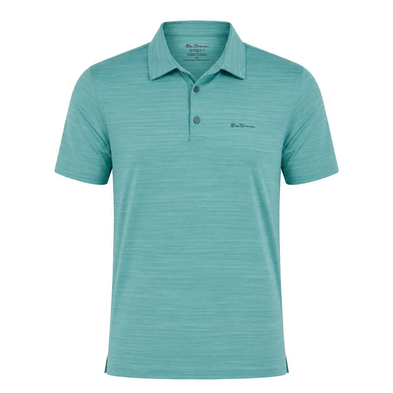 Ben Sherman - Men's 3 Button Golf Polo (624001855 LAG)