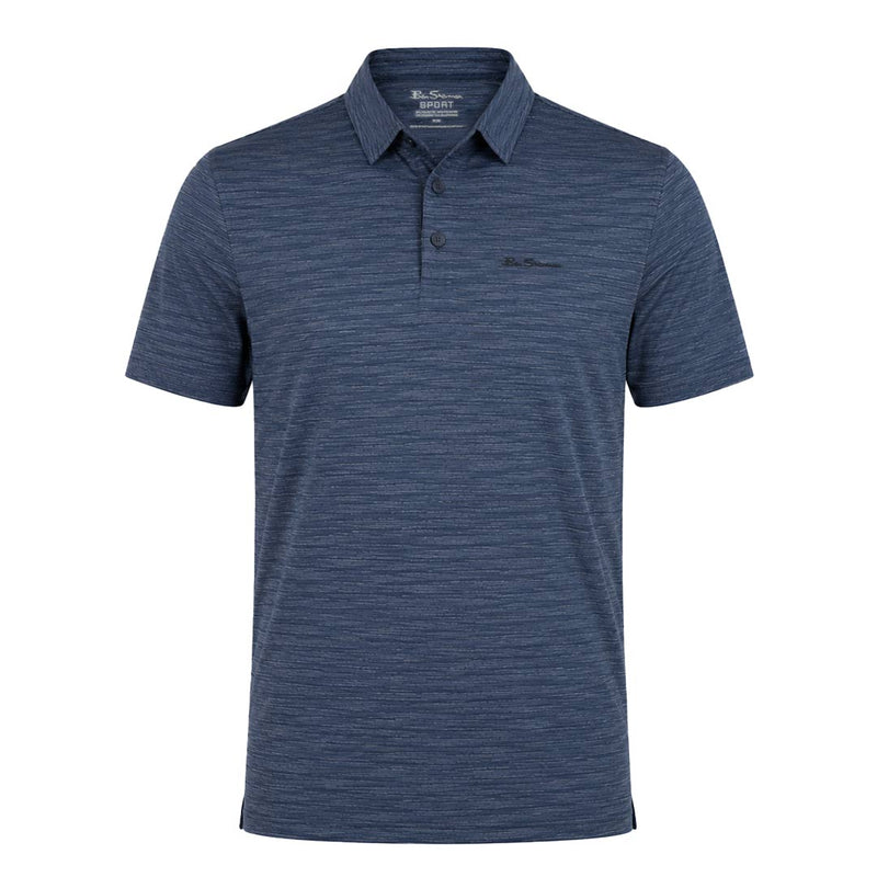 Ben Sherman - Men's 3 Button Golf Polo (624001855 NVY)