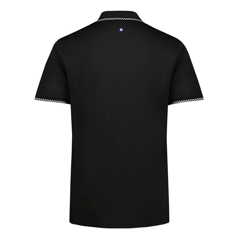 Ben Sherman - Men's Checker Rib Pique Polo (G7222RAG BLK)